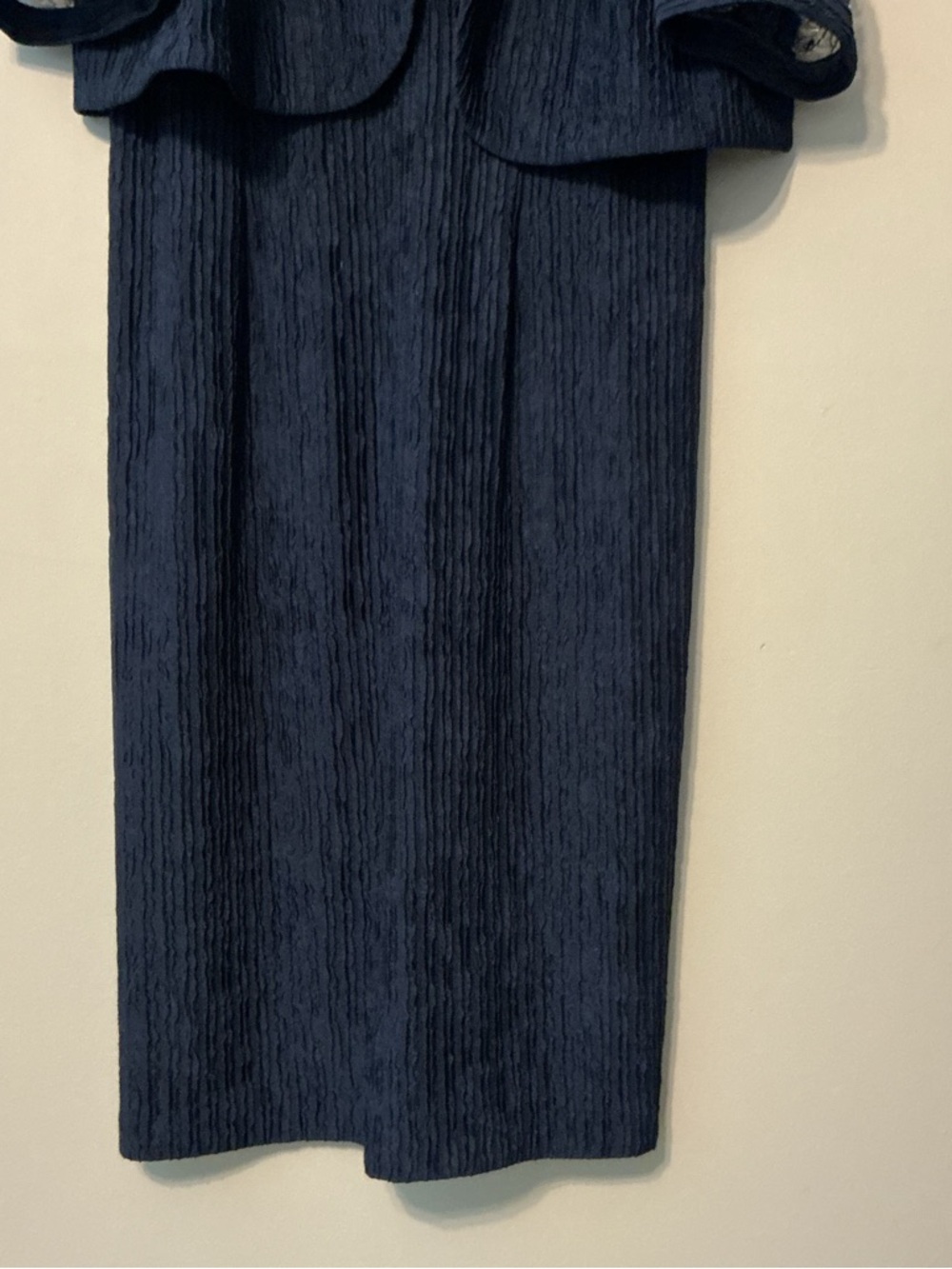 Brianna Milay Navy Dress W/ Jacket - Picture 4 of 9